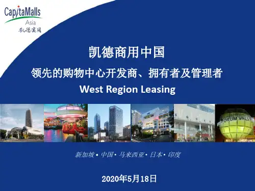 【招商策划】凯德天府项目招商与定位思路