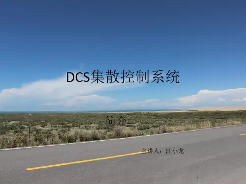 DCS集散控制系统课件教学教材