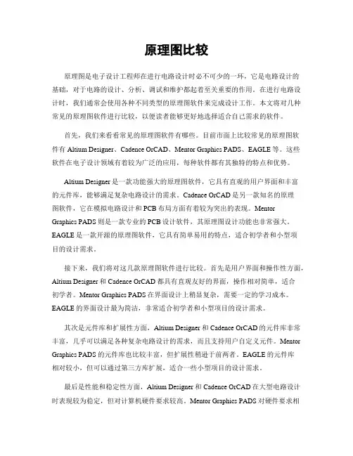 原理图比较