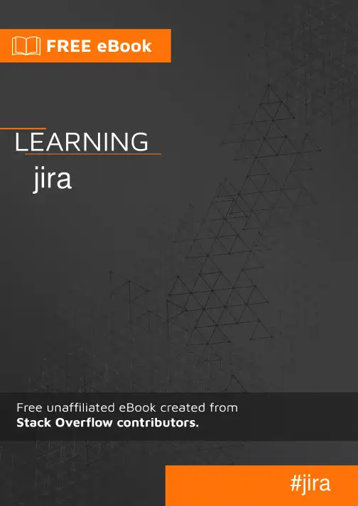 JIRA使用指南说明书