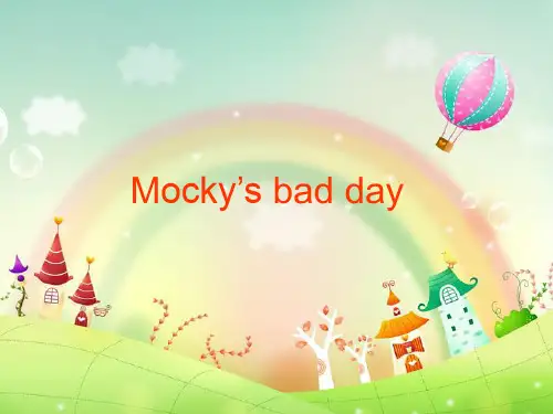 北师大版英语(一起) 五年级上册 Unit 2 Mocky’s bad day课件