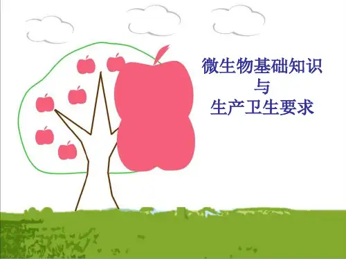 微生物基础知识与生产卫生要求