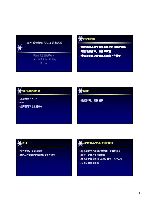 前列腺多MRI信号分析与图像