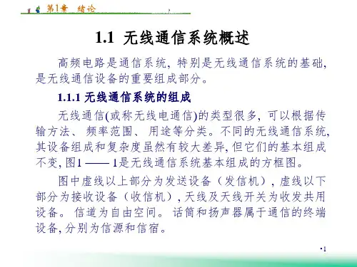 高频电路原理与分析PPT课件