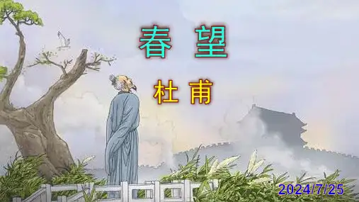 第26课《诗词五首——春望》课件(共31张ppt)部编版语文八年级上册