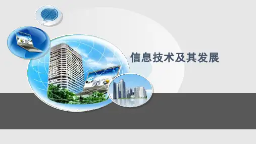 信息技术及其发展PPT课件