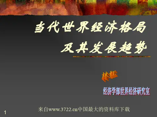 当代世界经济格局及其发展趋势(ppt 80页)