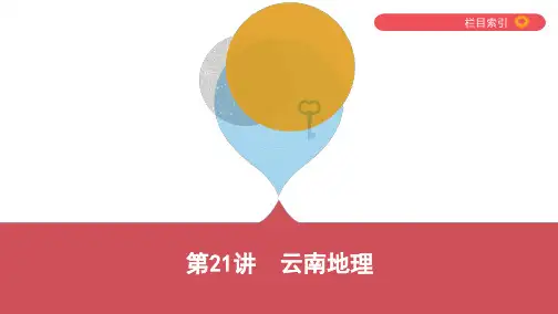 第21讲 云南地理