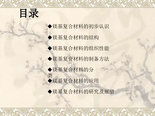 镁基复合材料ppt课件.ppt