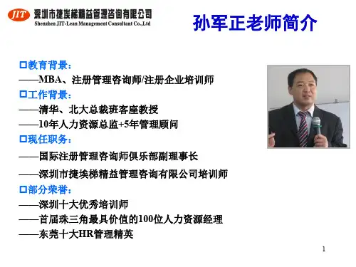 富士康MTP课程1：管理者角色定位XXXX1213