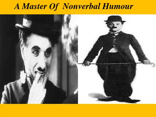 人教版高中英语必修四《Unit 3 A master of nonverbal humour》课件