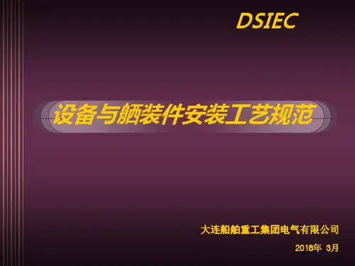 设备与舾装件安装工艺规范-王殿君