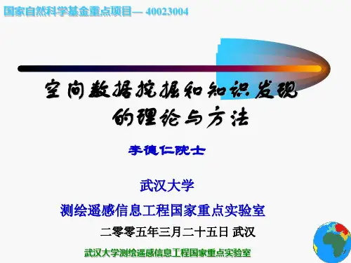李德仁院士_空间数据挖掘和知识发现解析