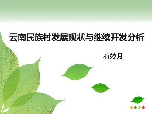云南民族村发展现状与前景分析剖析