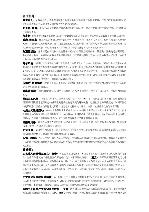 现代史名词解释