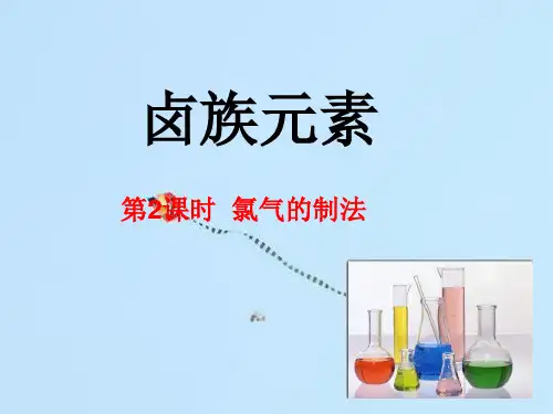卤族元素PPT教学课件