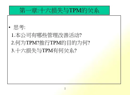 设备十六大损失概述