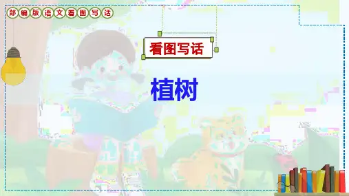 看图写话《植树》课件