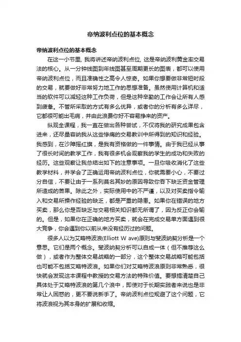 帝纳波利点位的基本概念