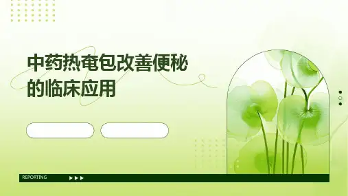 中药热奄包改善便秘的临床应用