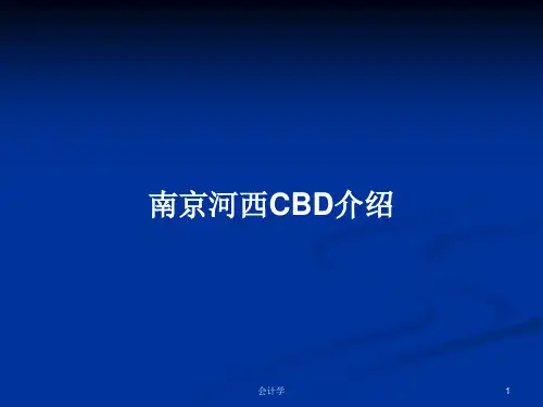南京河西CBD介绍PPT学习教案