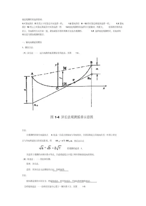 新版弧垂观测方法-新版.pdf