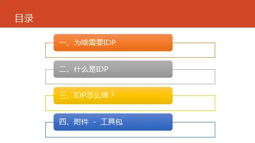 管理干部必备技能IDPppt课件