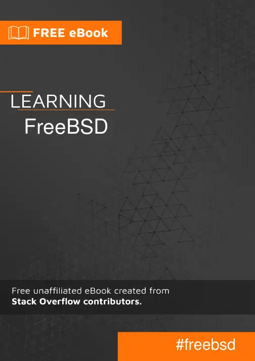 FreeBSD 自由BSD操作系统使用说明说明书