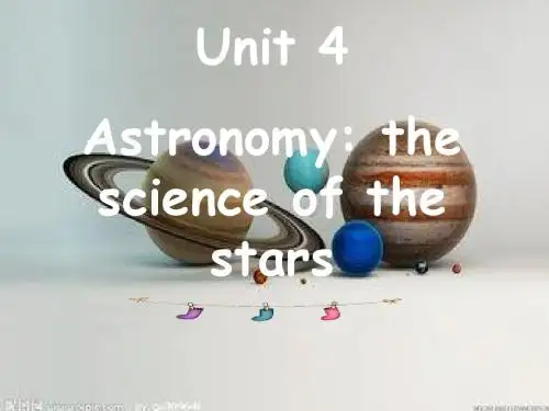 unit 4 reading___Astronomy.1ppt