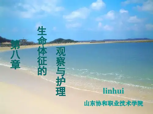 第八章 生命体征-T P