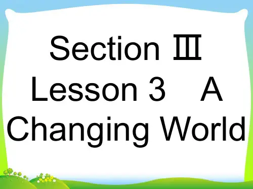 【最新】高中英语选修八北师大版课件：Unit+24+Society24.3.ppt