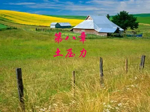 土力学课件第8章 土压力