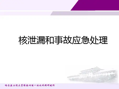 核泄露事故应急处理