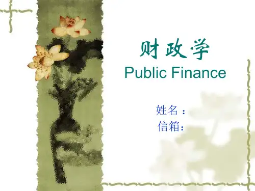 财政学2