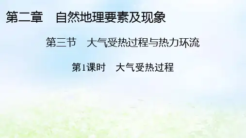 2024版高中地理第2章自然地理要素及现象第3节大气受热过程与热力环流第1课时风沙地貌和喀斯特地貌