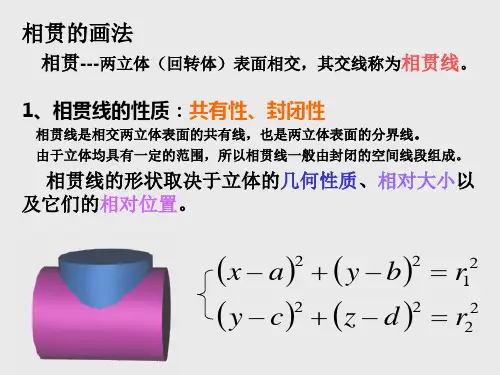 相贯线