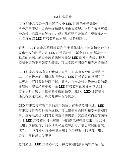 led灯带芯片