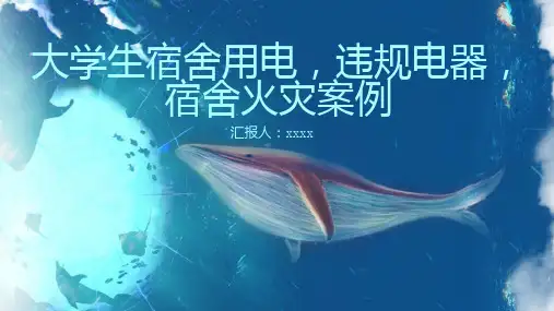 大学生宿舍用电违规电器宿舍火灾案例