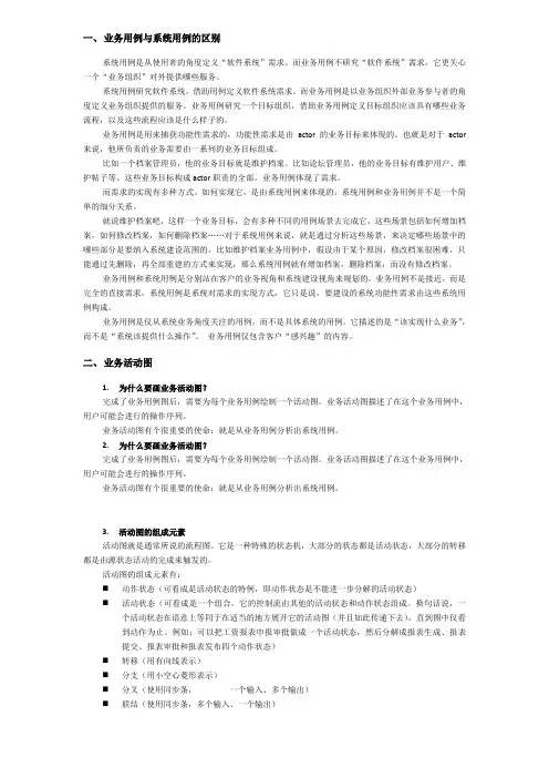 tarenaUML学习笔记详细