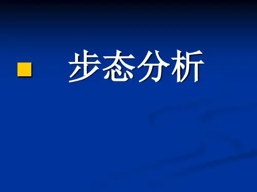 步态分析