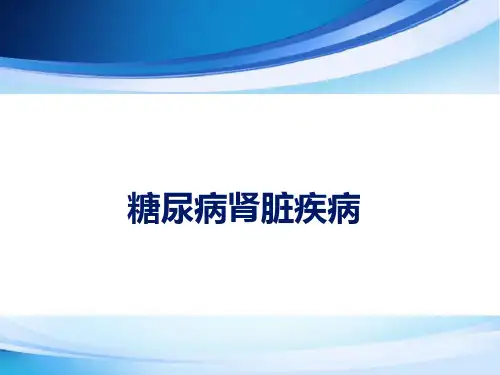 糖尿病肾病PPT课件