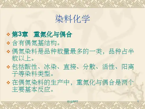 《重氮化与偶合》PPT课件