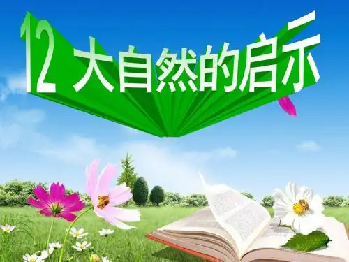 小学语文四年级下册大自然的启示   2课时