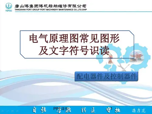 电气原理图常用图形及文字符号识读  ppt课件