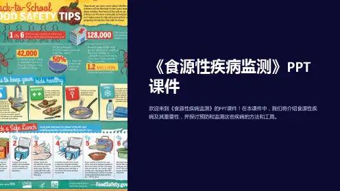 《食源性疾病监测》课件