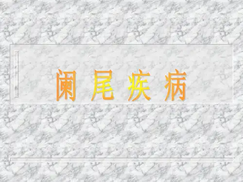 阑尾疾病【71页】