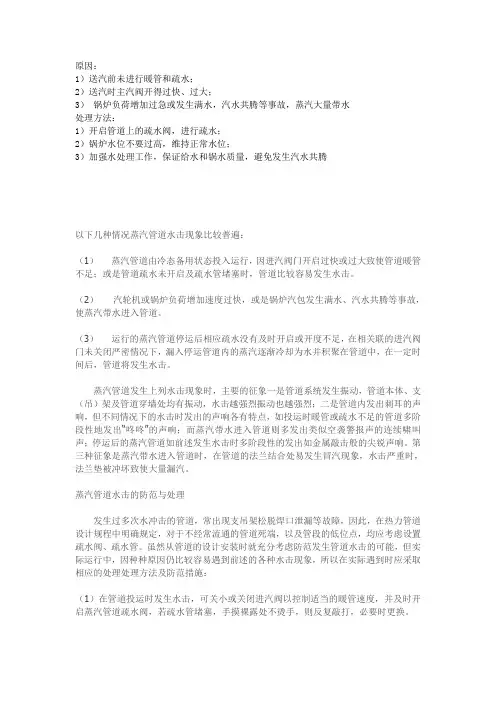 水击现象