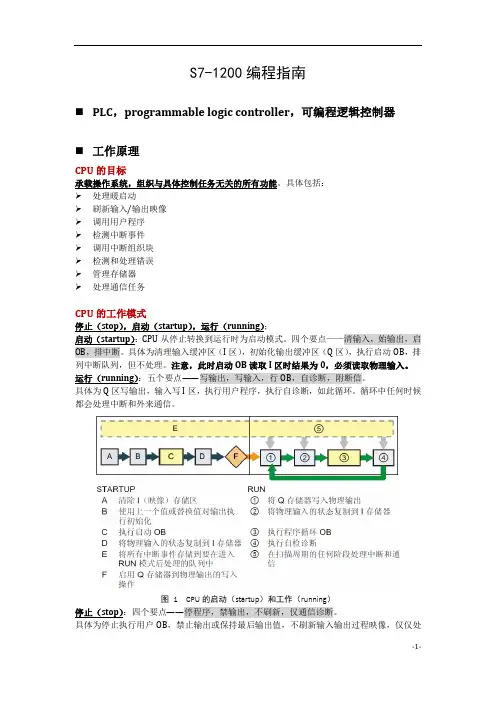 S7-1200编程指南