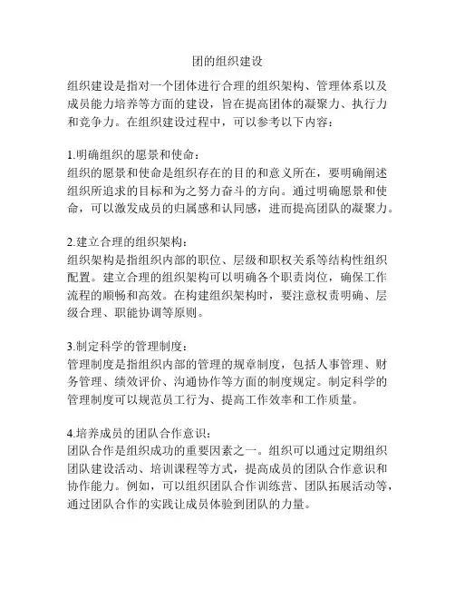 团的组织建设