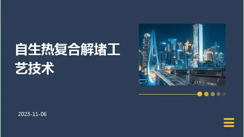 自生热复合解堵工艺技术